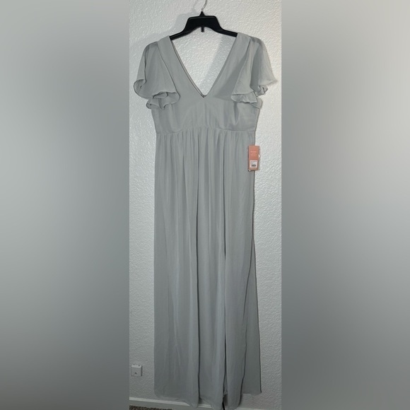 NWT Birdy Grey Hannah Empire in Chiffon Dove Grey - Picture 3 of 5